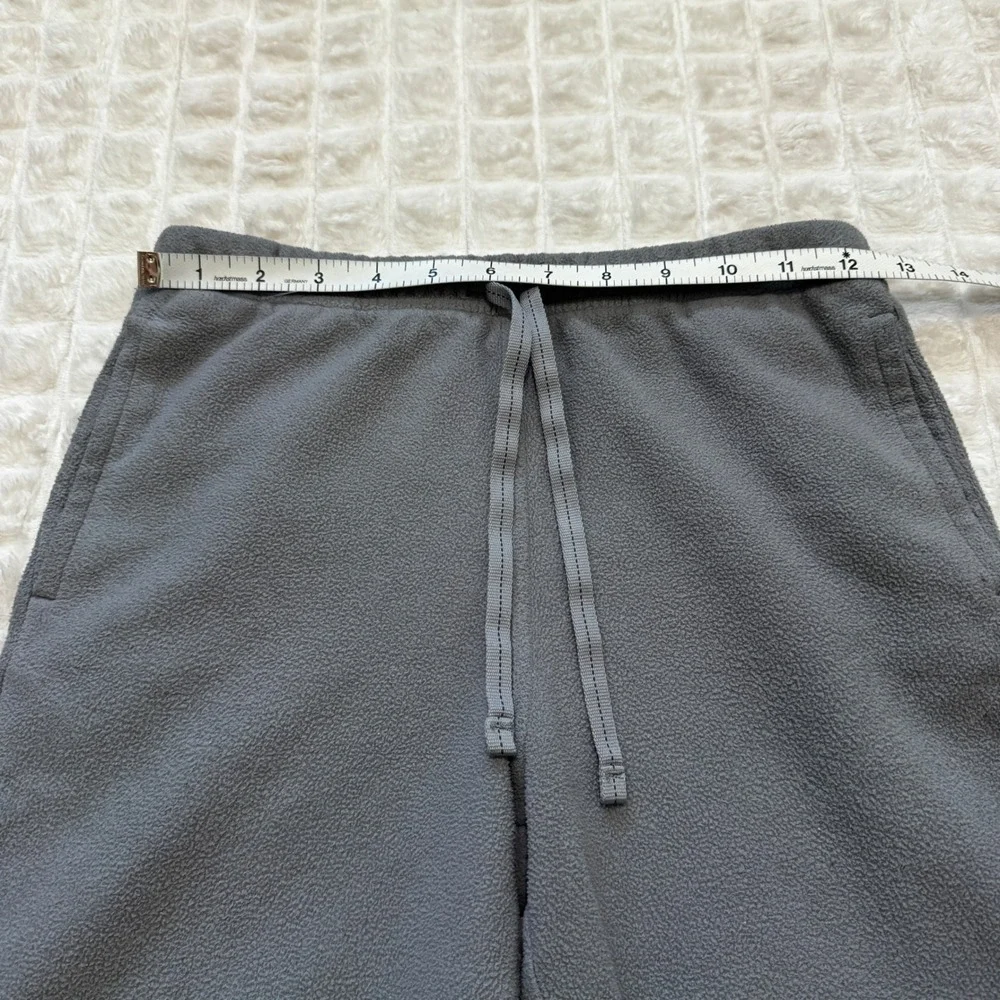 Patagonia Boys Large 12 Gray Fleece Micro D Snap T Pants Baselayer